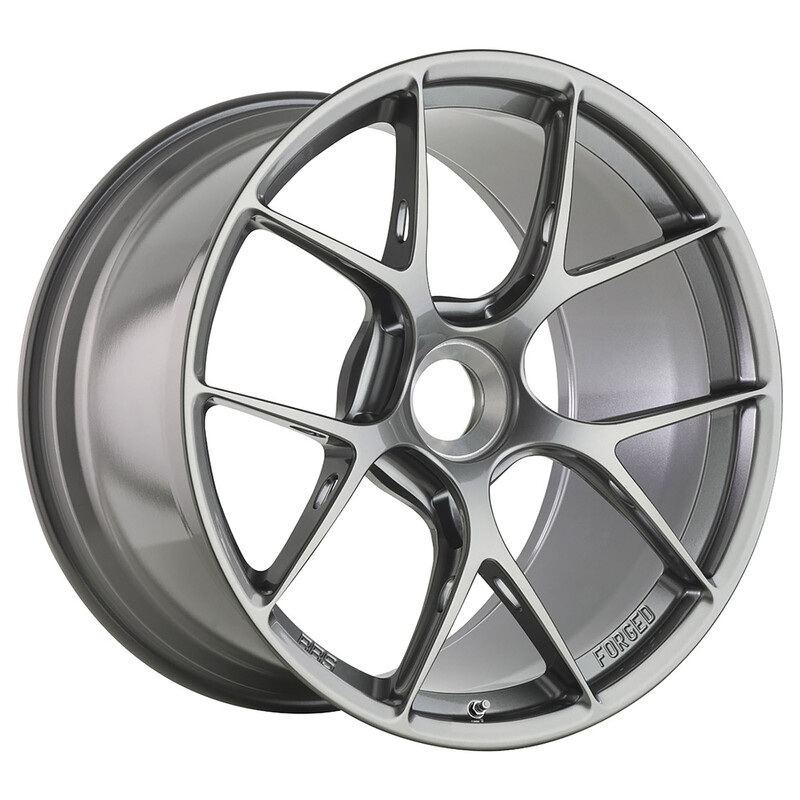 Jante BBS FI-R 20x12" Ecrou Central ET44, Gris Anthracite Platine (FI134)