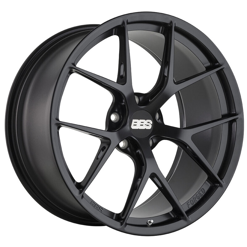 Jante BBS FI-R 19x9.5" 5x120 ET22, Noir Mat (FI137)
