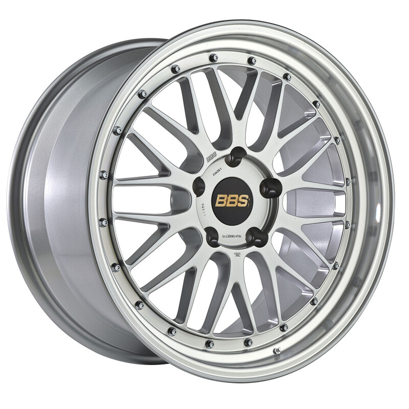Jante BBS LM 19x8.5" 5x130 ET50, Gris Argenté Brillant (LM287)