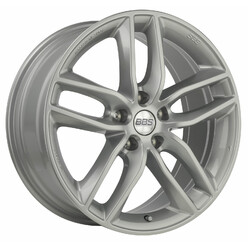 Jante BBS SX 18x8" 5x112 ET35, Gris Argenté Brillant (SX0101)