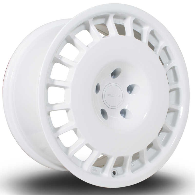 Jante Rota D154 17x8" 4x108 ET42, Blanc