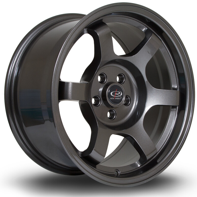 Jante Rota Grid 16x8" 5x100 ET20, Gunmetal