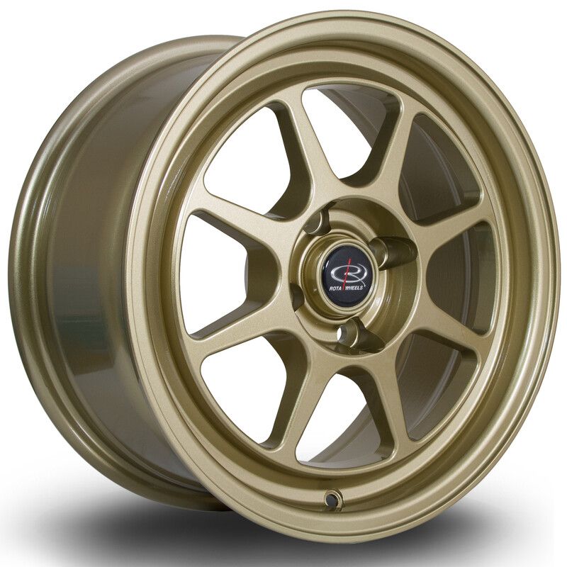 Jante Rota Spec8 15x7" 4x100 ET35, Or / Doré