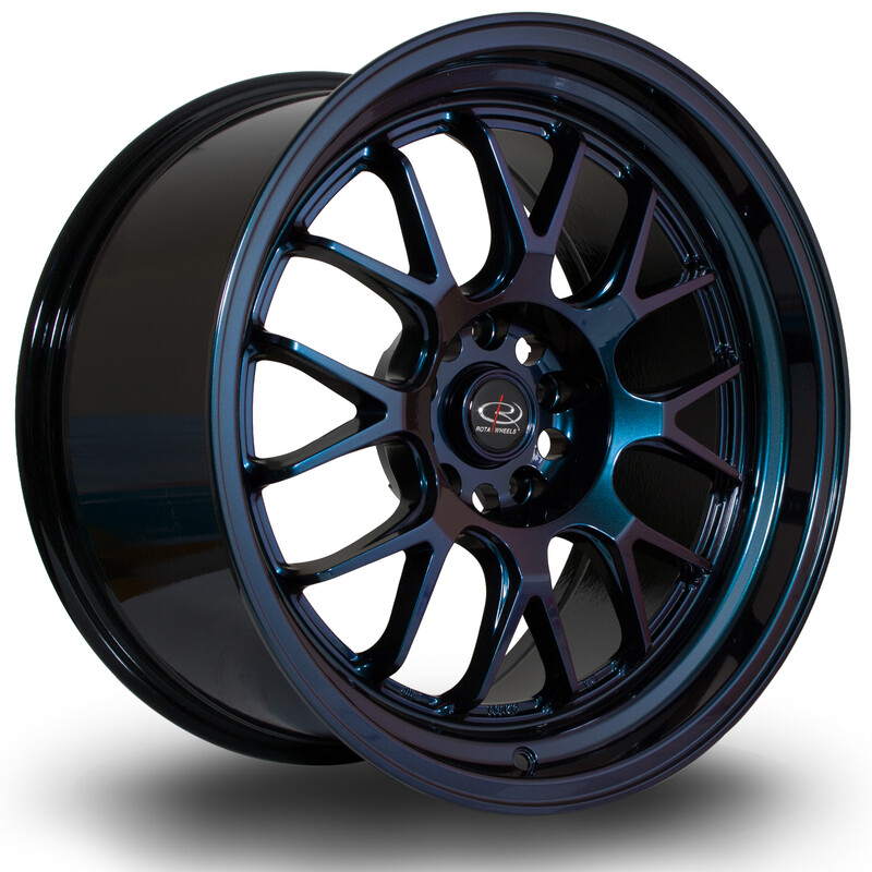 Jante Rota MXR 18x9.5" 5x114.3 ET20, NeoChrome