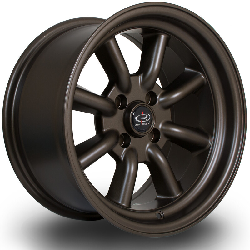 Jante Rota RKR 15x8" 4x100 ET0, Bronze