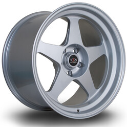 Jante Rota Slipstream 18x10.5" 5x114.3 ET12, Gris Argenté / Poli