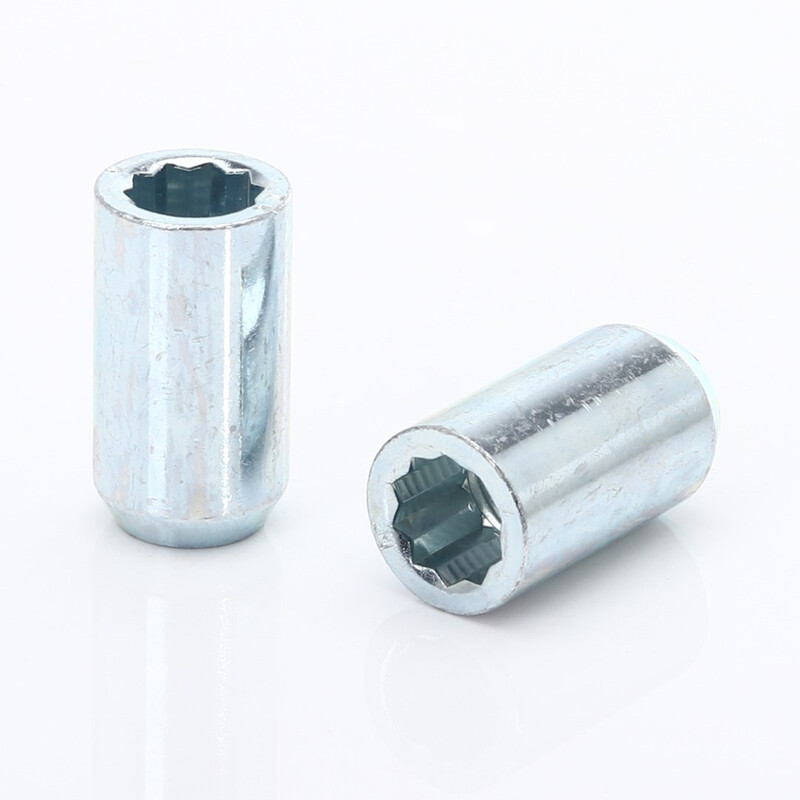 Ecrous 1/2" - 20 UNF | Renforcés, Chromés, Empreinte Interne (Pack de 20)
