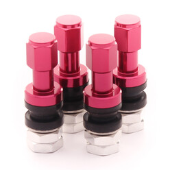 Valves en Aluminium - Magenta (lot de 4)