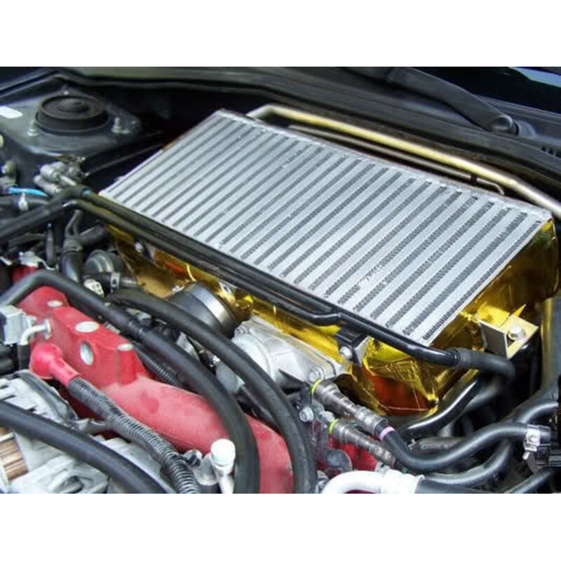 Ruban adhésif doré isolant thermique protection haute température 500°C  50mm x 10 mètres - Discount AutoSport