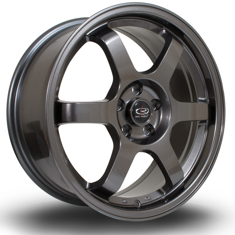 Jante Rota Grid 17x7.5" 4x108 ET45, Gunmetal