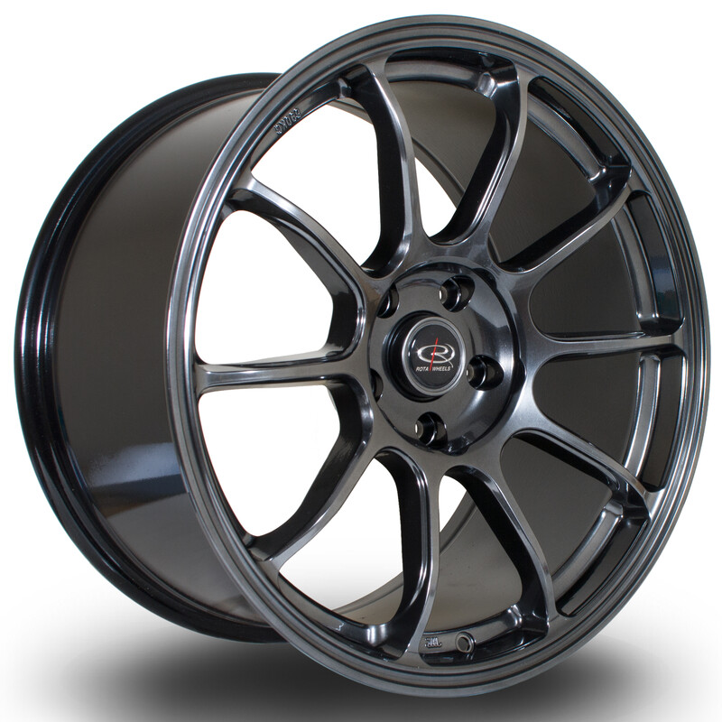 Jante Rota SS10 18x9.5" 5x114.3 ET38, Hyper Black