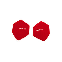 Coussins Lombaires Latéraux Sparco Universels - Rouges (la paire)