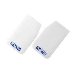 Bavettes Sparco Blanches "Mud Flaps"