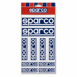 Lot de 10 Autocollants Sparco