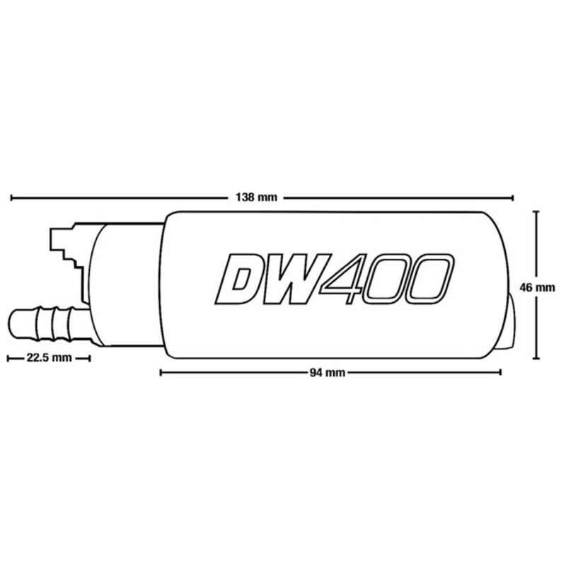 Pompe à Essence Deatschwerks DW400 - 415 L/h E85