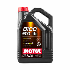 5L Huile Motul 5W30 8100 Eco-Lite Dexos1 (GM, Honda, Subaru, Toyota...)