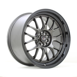Jante Rota MXR 18x9.5" 5x120 ET45, Gunmetal, Rebord Noir