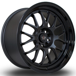 Jante Rota MXR 18x9.5" 5x120 ET45, Gunmetal, Rebord Noir