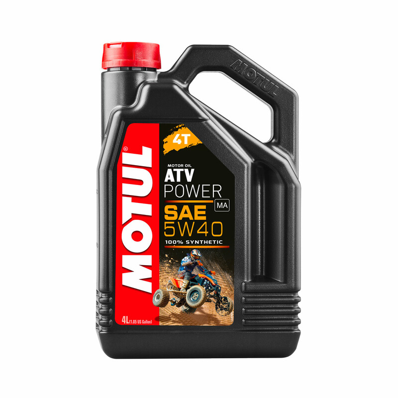 4L Huile pour Quad Motul ATV Power 4T 5W40
