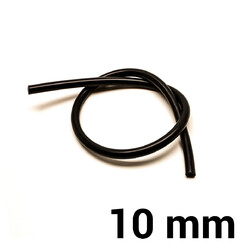 Durite Silicone Ø10 mm - Noire (au mètre)