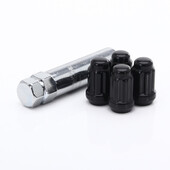 Ecrous Antivol JR ATN1 Noir M12x1.25 (lot de 4)