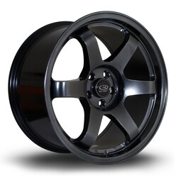 Jante Rota Grid 17x9" 5x100 ET42, Hyper Black