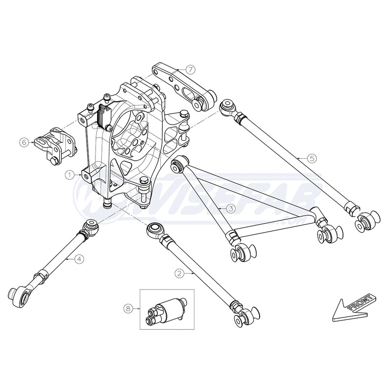 Kit Arrière Wisefab "Grip" pour Nissan GT-R