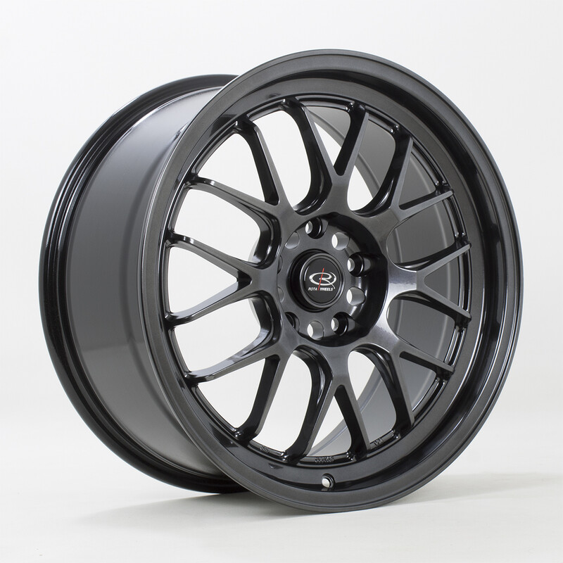 Jante Rota MXR 18x8.5" 5x100/112 ET38, Hyper Black