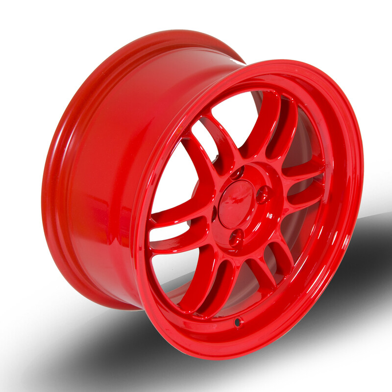 Jante Rota TFS3 15x7" 4x100 ET38, Rouge
