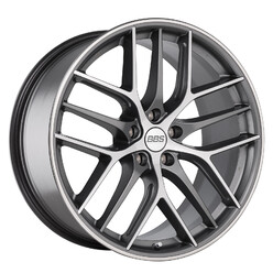 Jante BBS CC-R 20x8" 5x112 ET27, Gris Anthracite / Poli