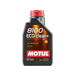 1L Huile Motul 5W30 8100 Eco-Clean+ (Mazda, Ford, Jaguar, Land Rover FAP)