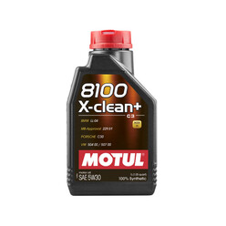 1L Huile Motul 5W30 8100 X-Clean+ (BMW, Porsche, Mercedes, Volkswagen)