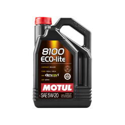 5L Huile Motul 5W20 8100 Eco-Lite (Ford, Chevrolet, Opel, GM...)