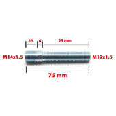 Goujon à Visser - Conversion M14x1.5 vers M12x1.5