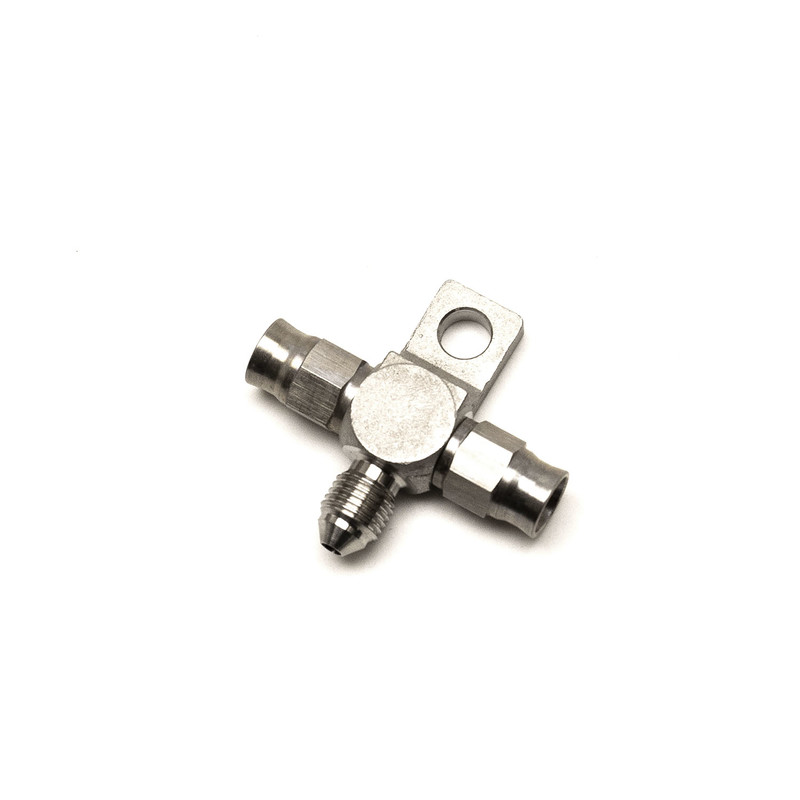 Adaptateur 3 Voies en Té | 1 x Mâle Dash 3 et 2 x Durite Dash 3