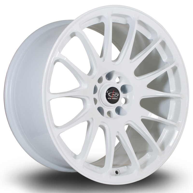 Jante Rota Reeve 18x9.5" 5x114.3 ET30, Blanc