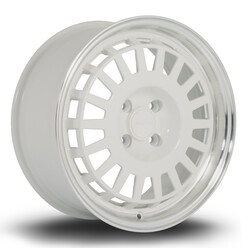 Jante Rota EG6 16x7" 4x100 ET35, Blanc