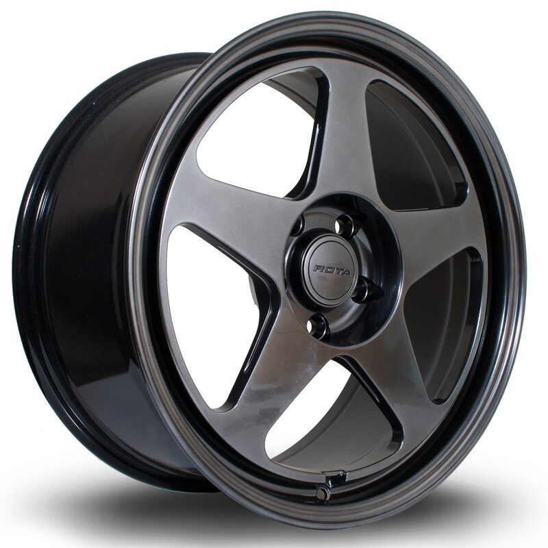 Jante Rota Slipstream 18x8.5" 5x100 ET44, Hyper Black