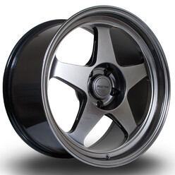 Jante Rota Slipstream 18x9.5" 5x100 ET38, Hyper Black