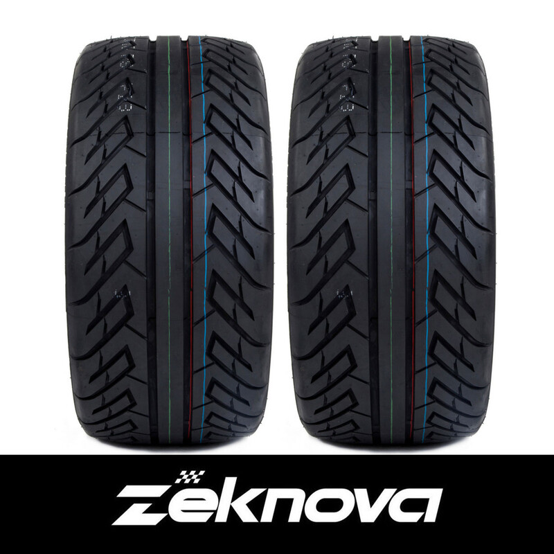 Pneus Semi-Slicks Zeknova SuperSport RS 195/50ZR15 - TW240 (la paire)