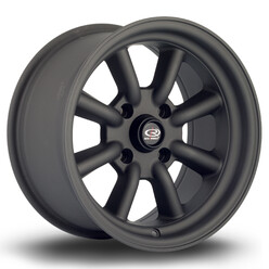 Jante Rota RKR 15x8" 4x114.3 ET0, Noir Satiné