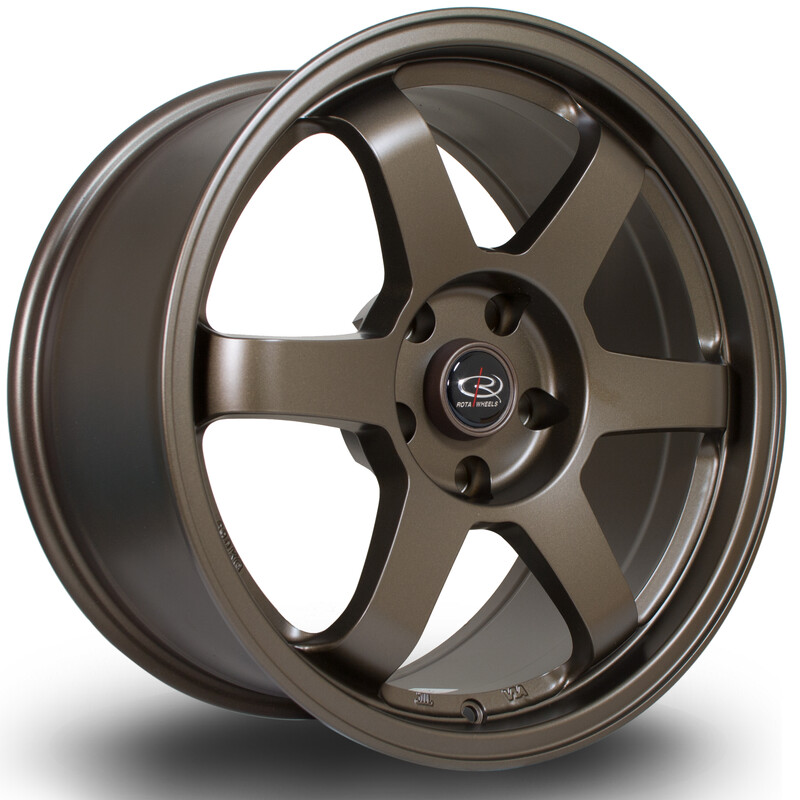 Jante Rota Grid 17x8.5" 5x114.3 ET30, Bronze
