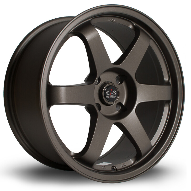 Jante Rota Grid 18x8.5" 5x114.3 ET44, Bronze