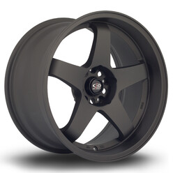 Jante Rota GTR-D 18x10" 5x114.3 ET12, Noir Mat