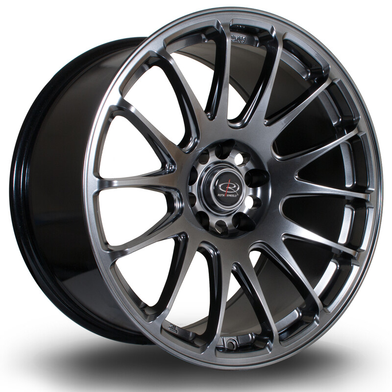 Jante Rota Reeve 18x9.5" 5x114.3 ET30, Hyper Black