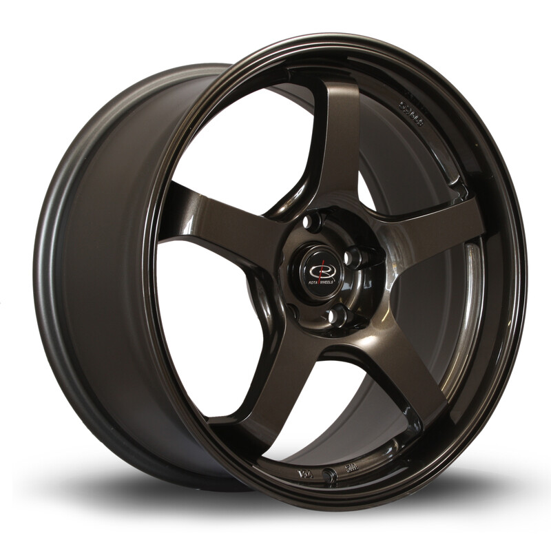 Jante Rota RT5 18x8.5" 5x114.3 ET30, Gunmetal