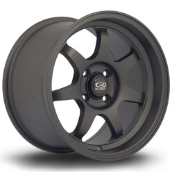 Jante Rota K7 15x9" 4x100 ET36, Noir Mat