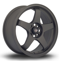Jante Rota GTR 17x7.5" 4x108 ET45, Noir Mat