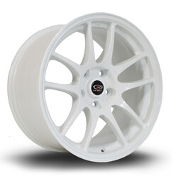 Jante Rota Torque 17x9.5" 4x114.3 ET12, Blanc