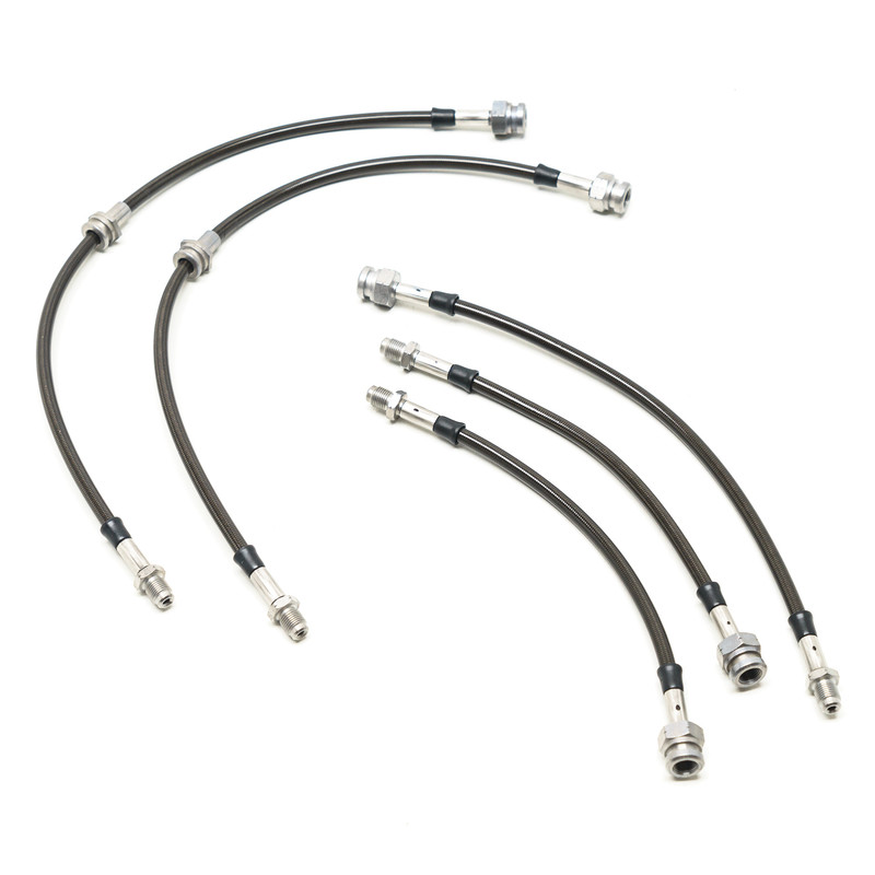 Durites de Freins Aviation Goodridge pour Mitsubishi Pajero V20 2.3L & 2.5L TD, 2.8L & 3.0L V6 (91-97)